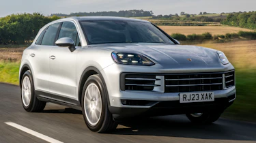 Porsche Cayenne front corner tracking