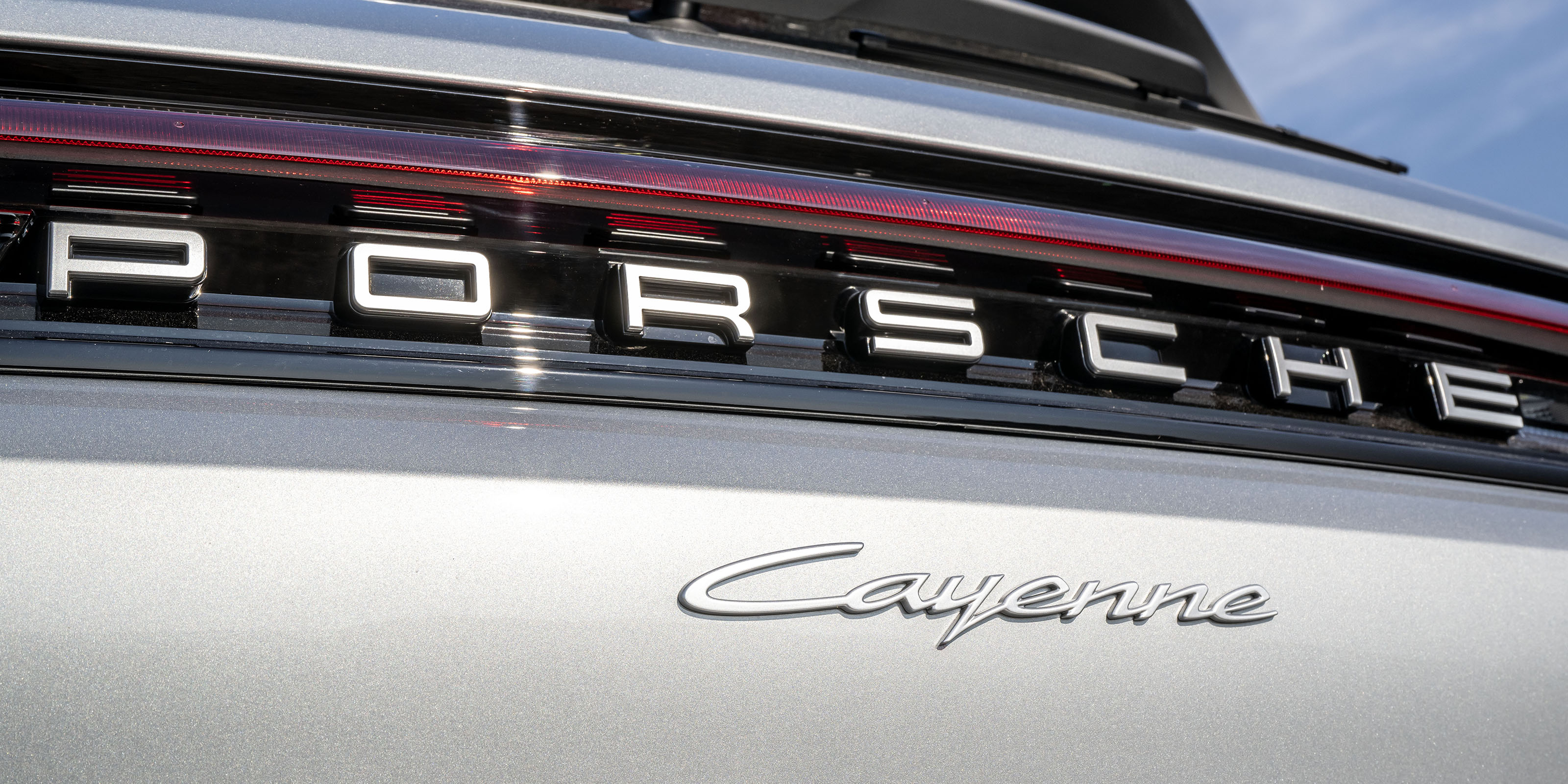 Porsche Cayenne badge