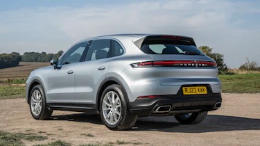 Porsche Cayenne rear corner static