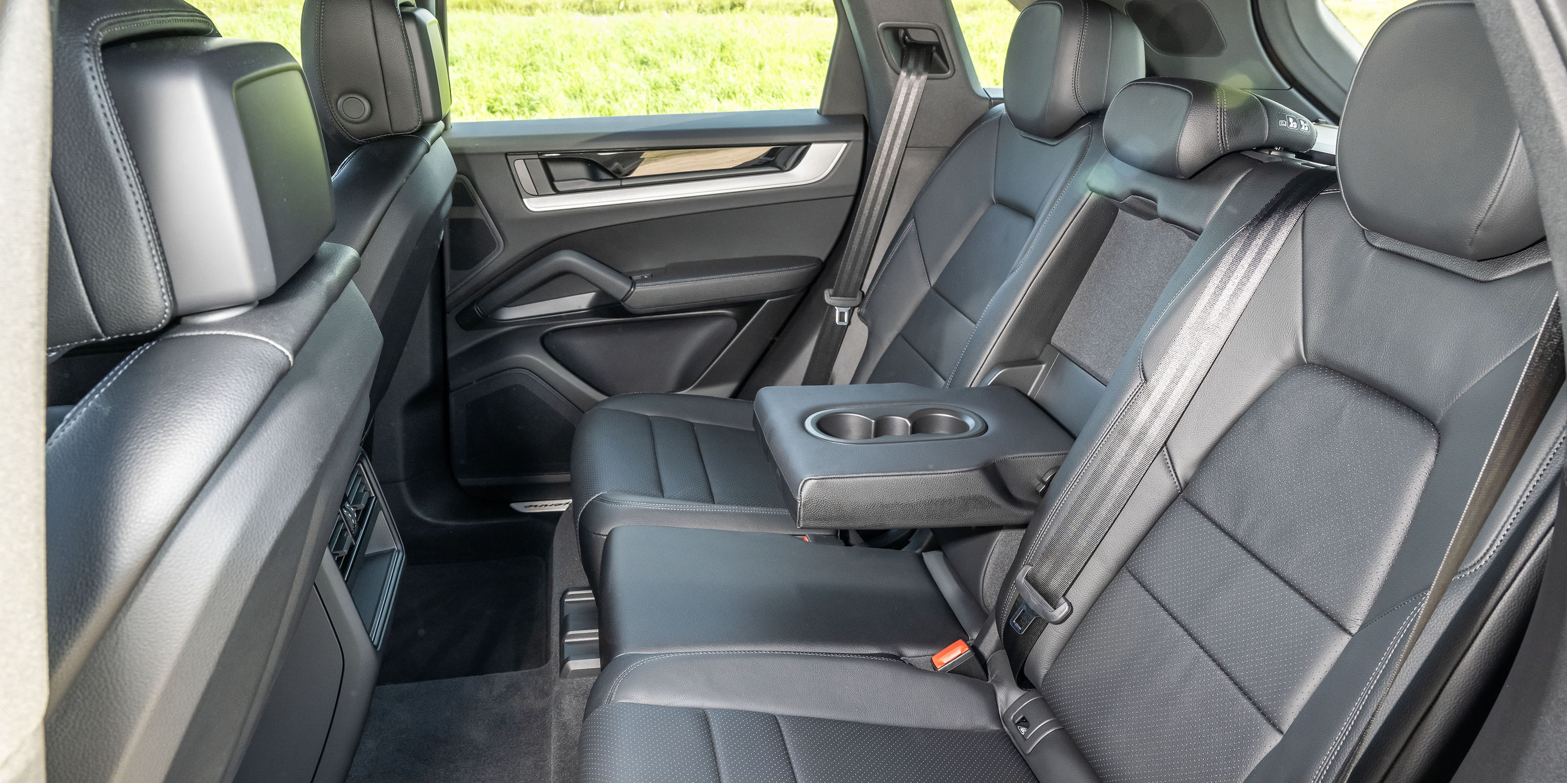 Porsche Cayenne rear seats