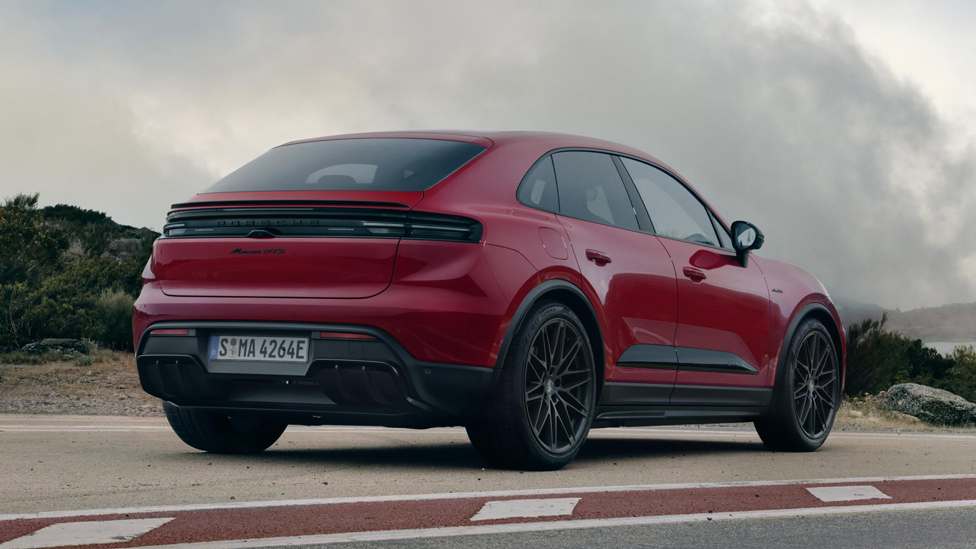 Porsche Macan Electric GTS - rear static