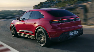 Porsche Macan Electric GTS - rear action