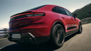 Porsche Macan Electric GTS - rear tracking