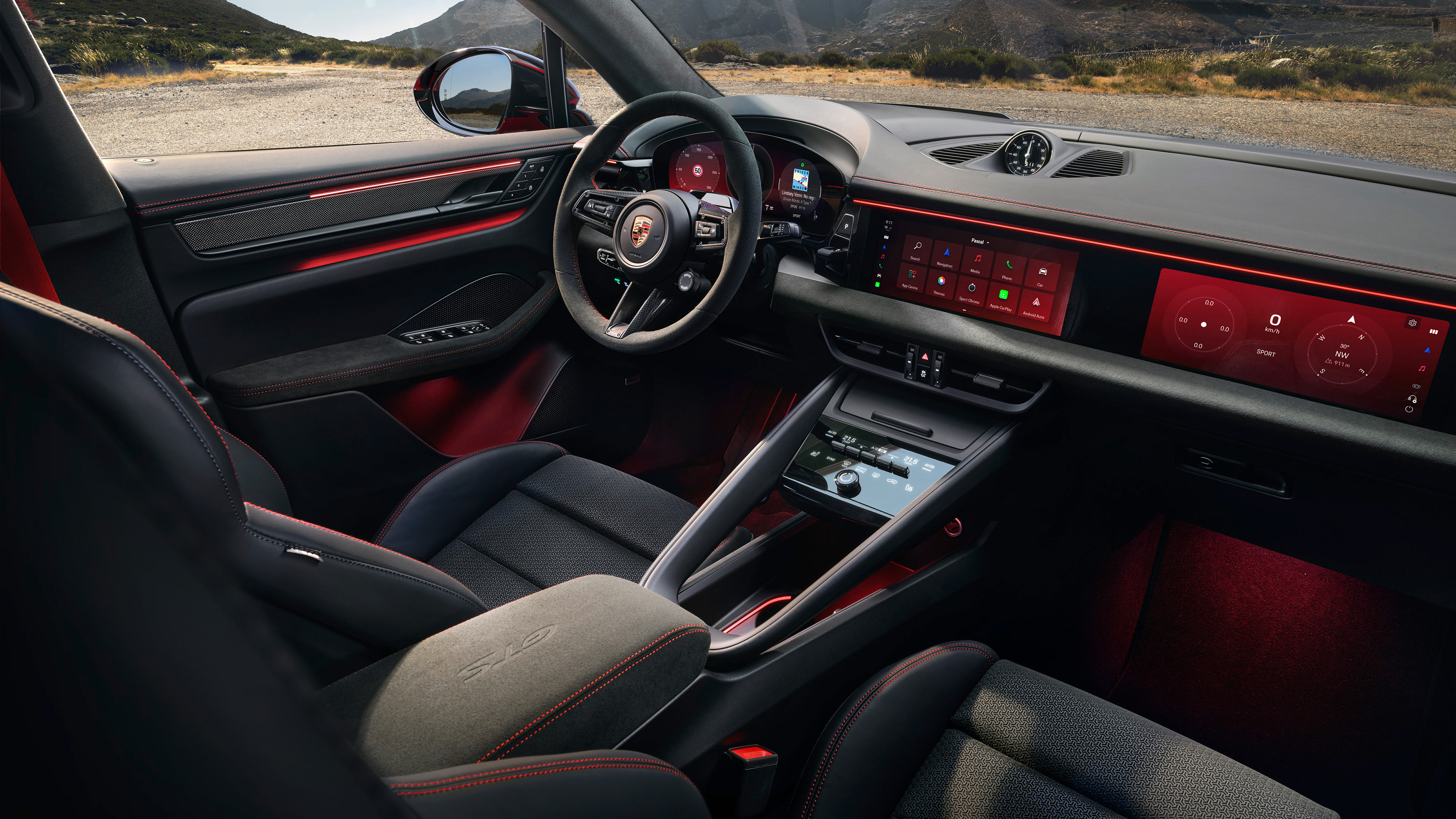 Porsche Macan Electric GTS - dash