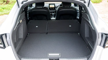 Renault Arkana boot seats folded