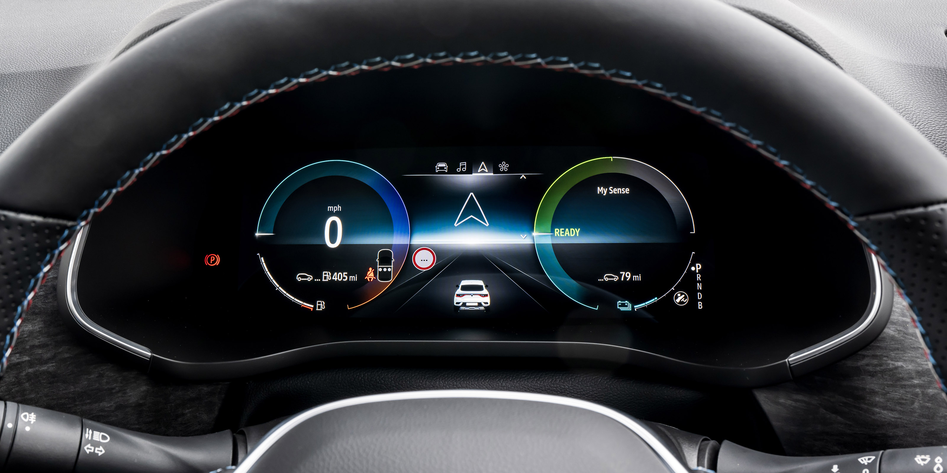 Renault Arkana driver instrument cluster