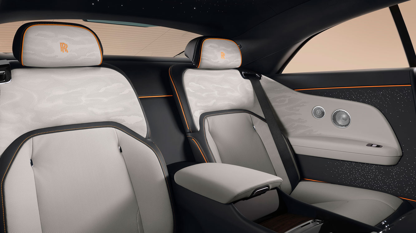 Rolls-Royce Spectre Series II - rear seats