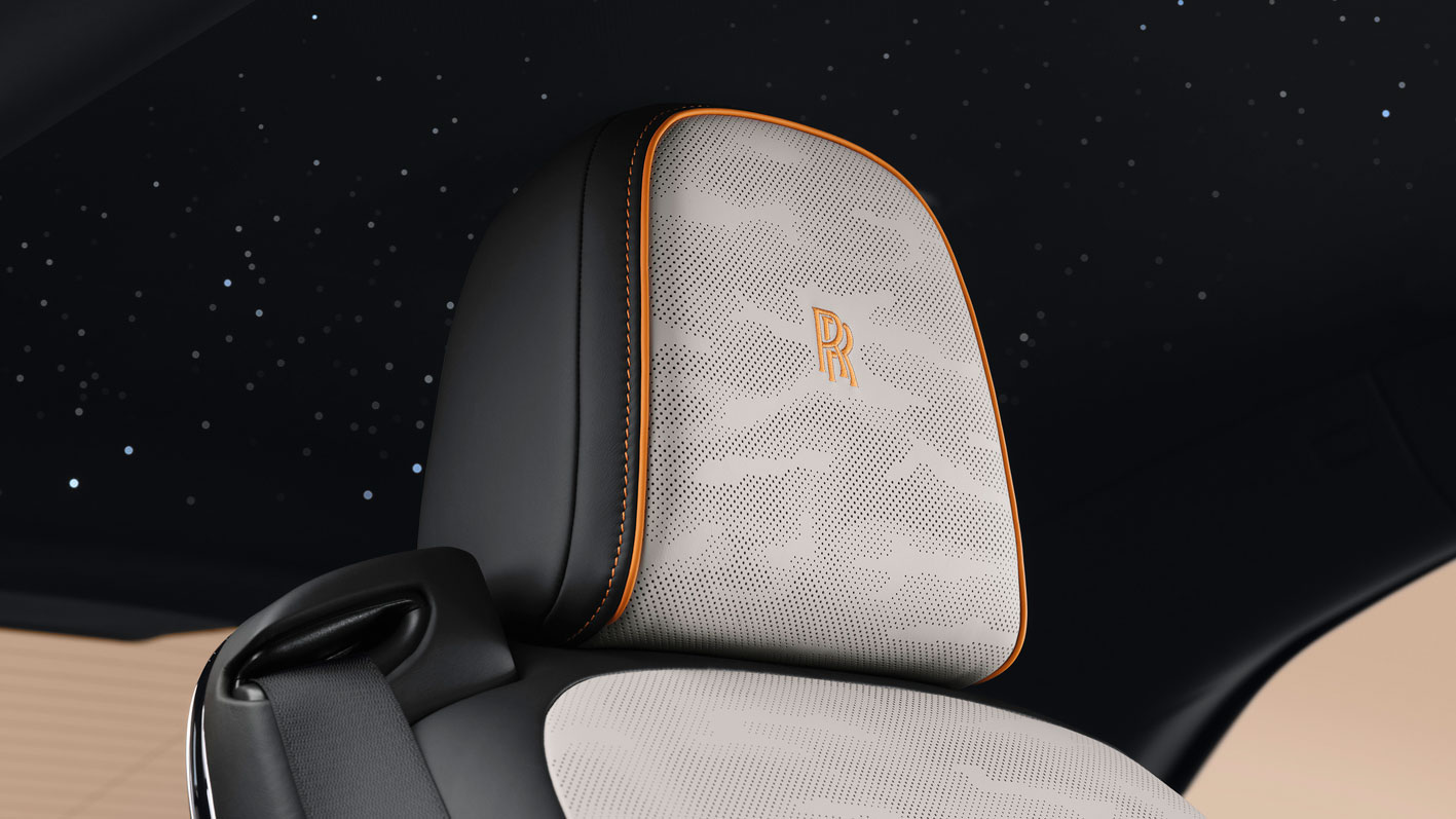 Rolls-Royce Spectre Series II - head rest