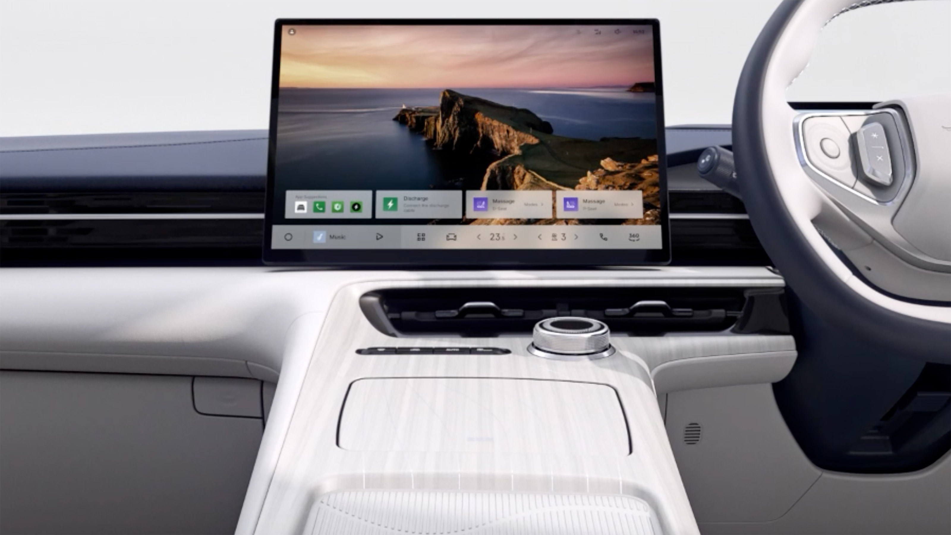 Geely EX5 - infotainment