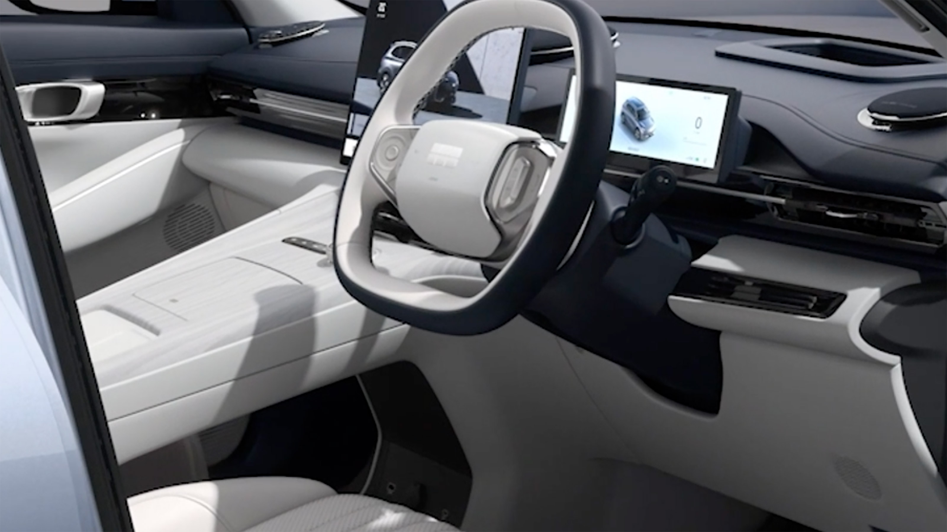 Geely EX5 - steering wheel