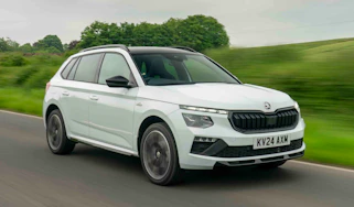 Skoda Kamiq - front tracking