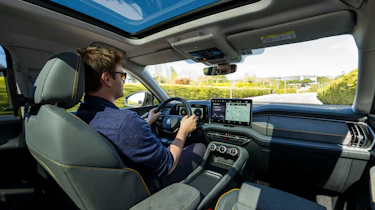 Skoda Kodiaq driving