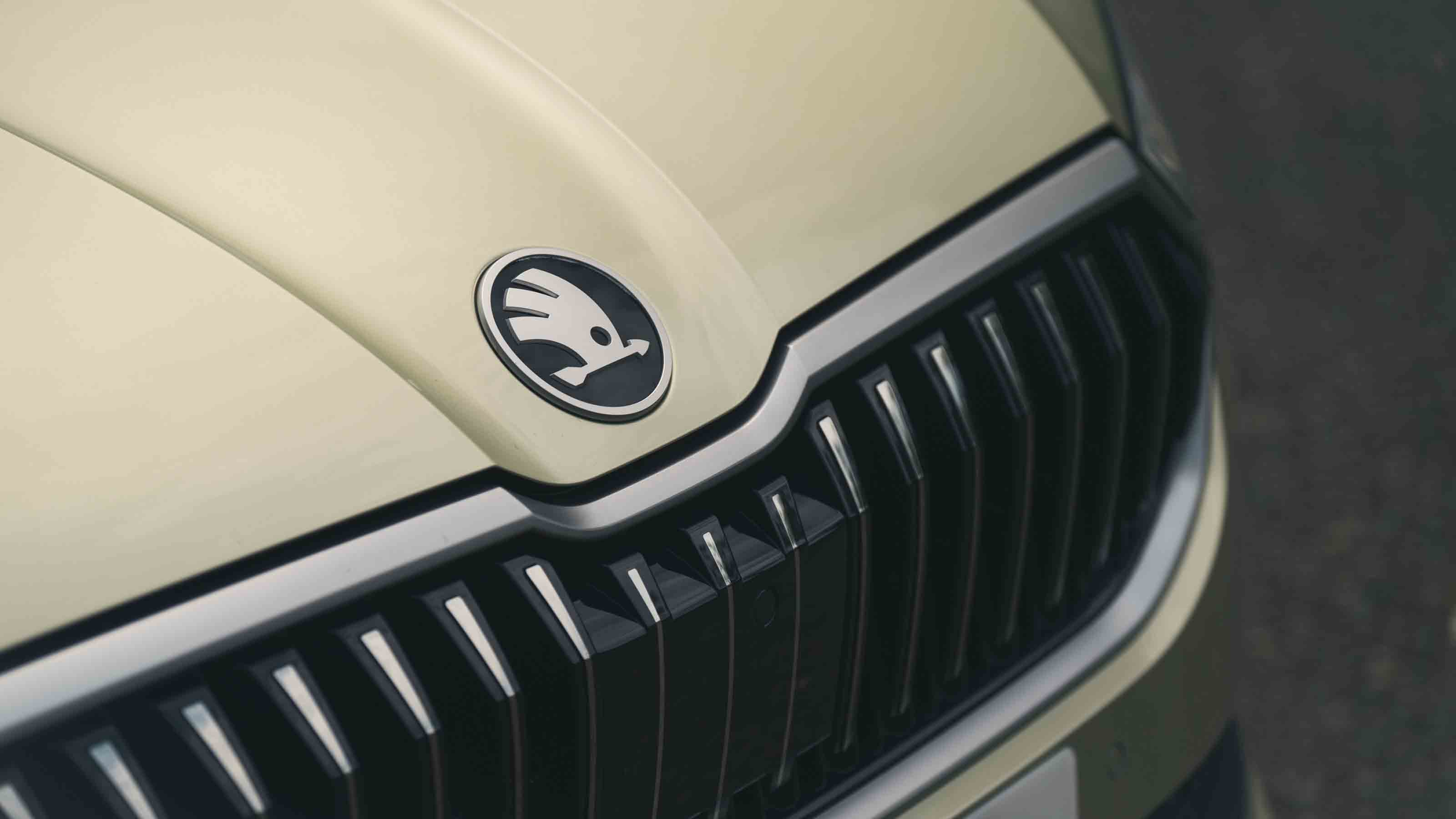 Skoda Superb Estate - Skoda badge detail
