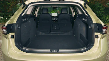 Skoda Superb Estate - boot with seats folded