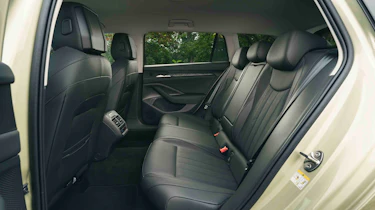 Skoda Superb Estate - rear seats