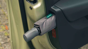 Skoda Superb Estate - umbrella