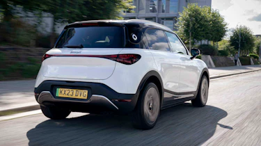 Smart #1 rear urban setting