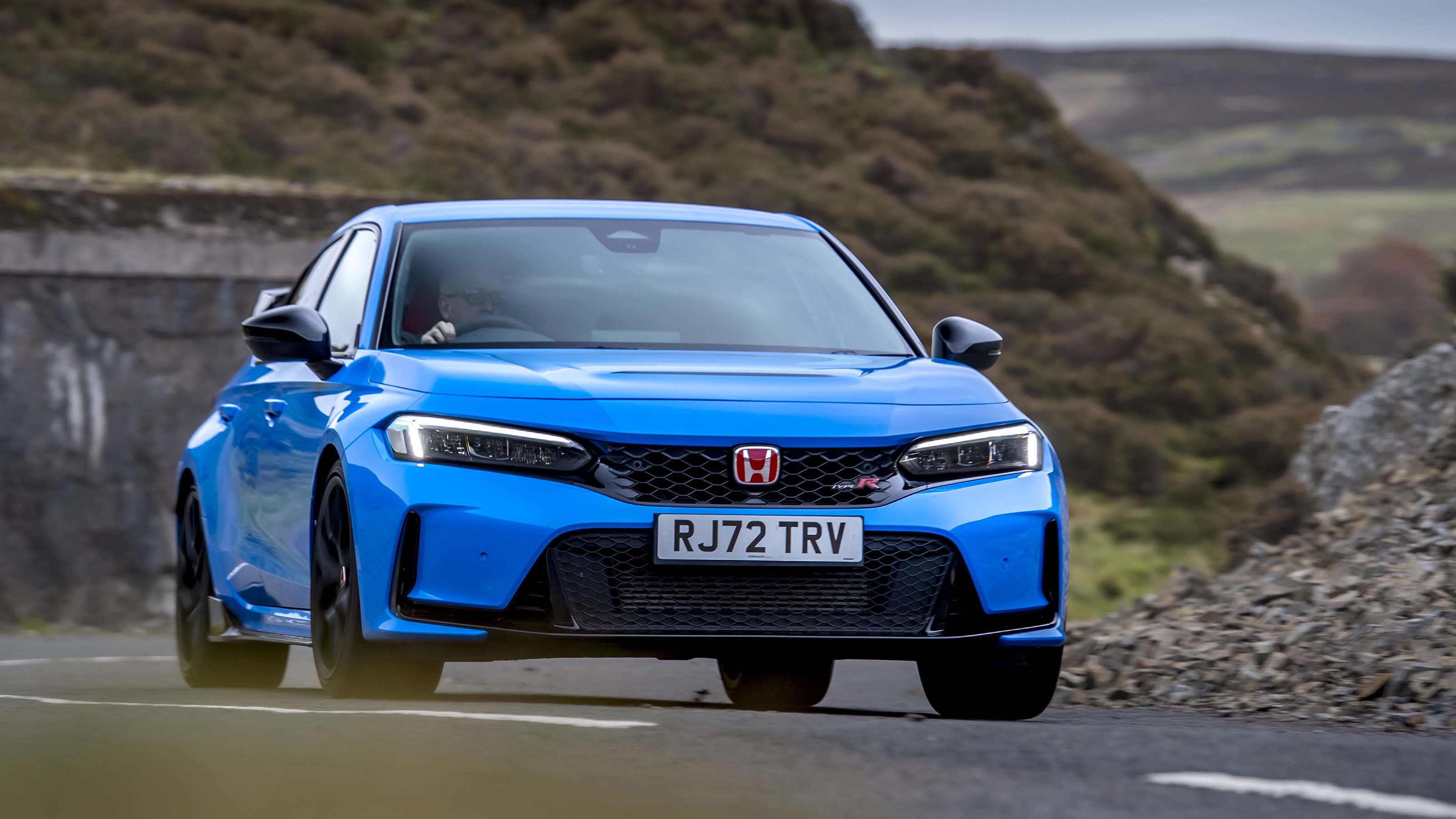 Honda Civic Type R front cornering shot