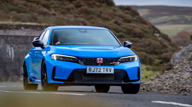 Honda Civic Type R front cornering shot