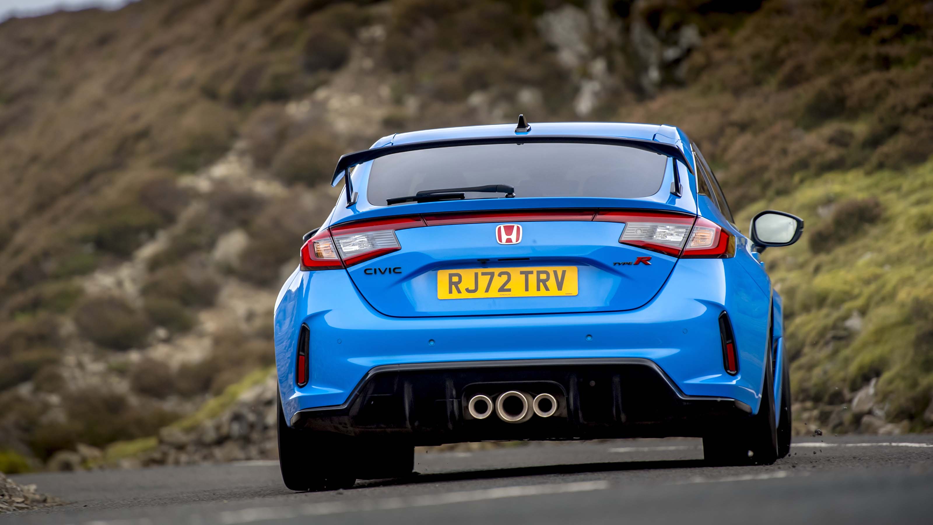 Honda Civic Type R rear cornering