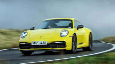 Porsche 911 T front cornering