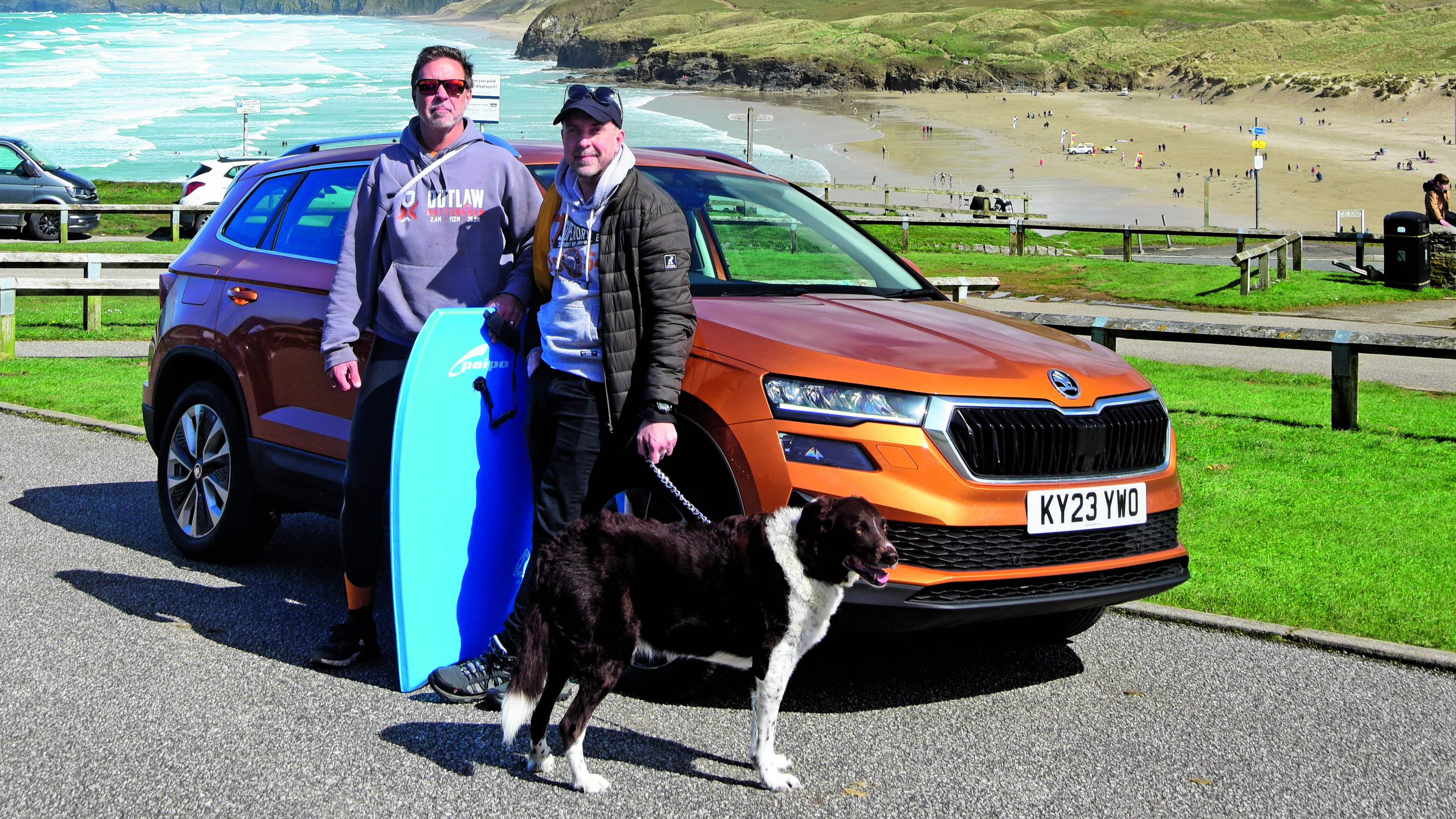 Skoda Karoq with Pete Gibson