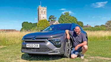 Citroen C5 X with Darren Wilson