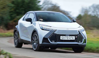 Toyota C-HR 2.0 Hybrid GR Sport front cornering shot