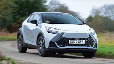 Toyota C-HR 2.0 Hybrid GR Sport front cornering shot