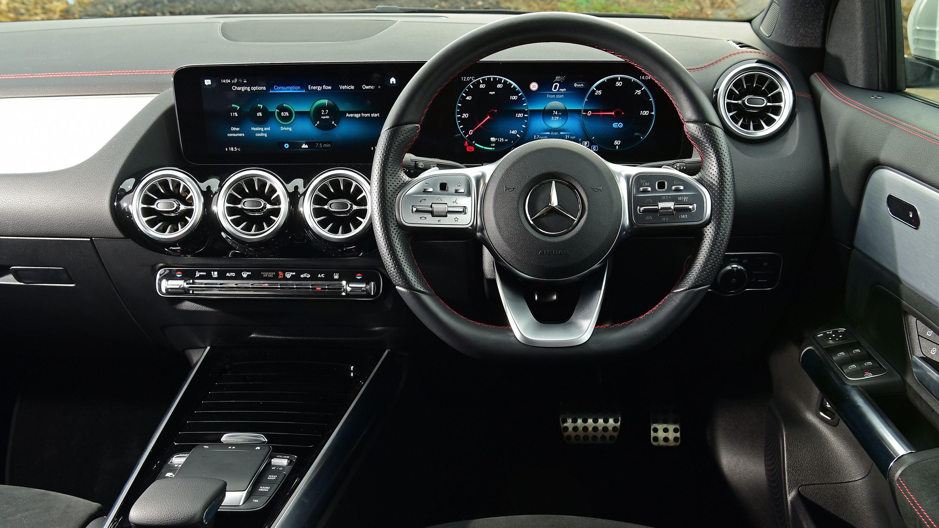 Used Mercedes EQA - dash