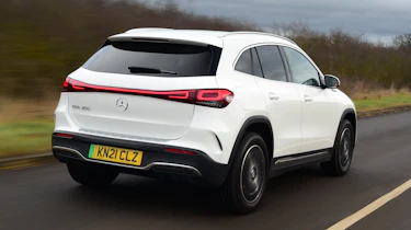 Used Mercedes EQA - rear action