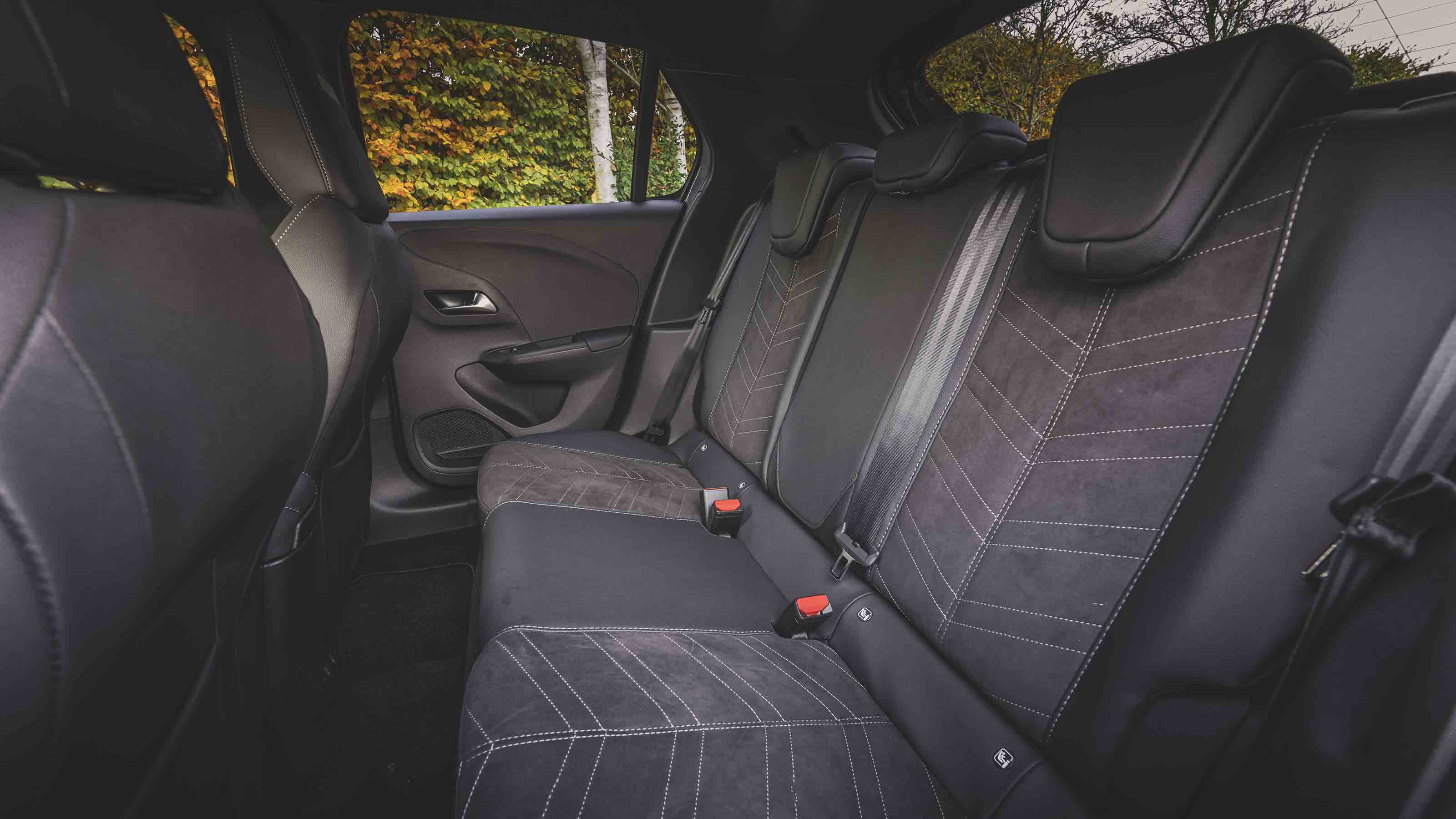 Vauxhall Corsa Electric rear seats