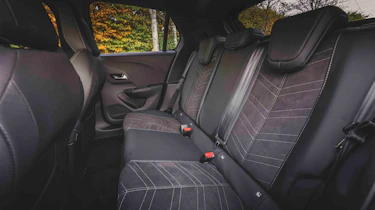 Vauxhall Corsa Electric rear seats