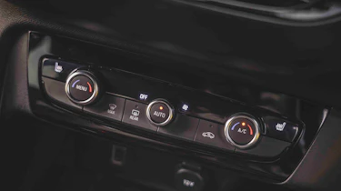 Vauxhall Corsa Electric climate controls
