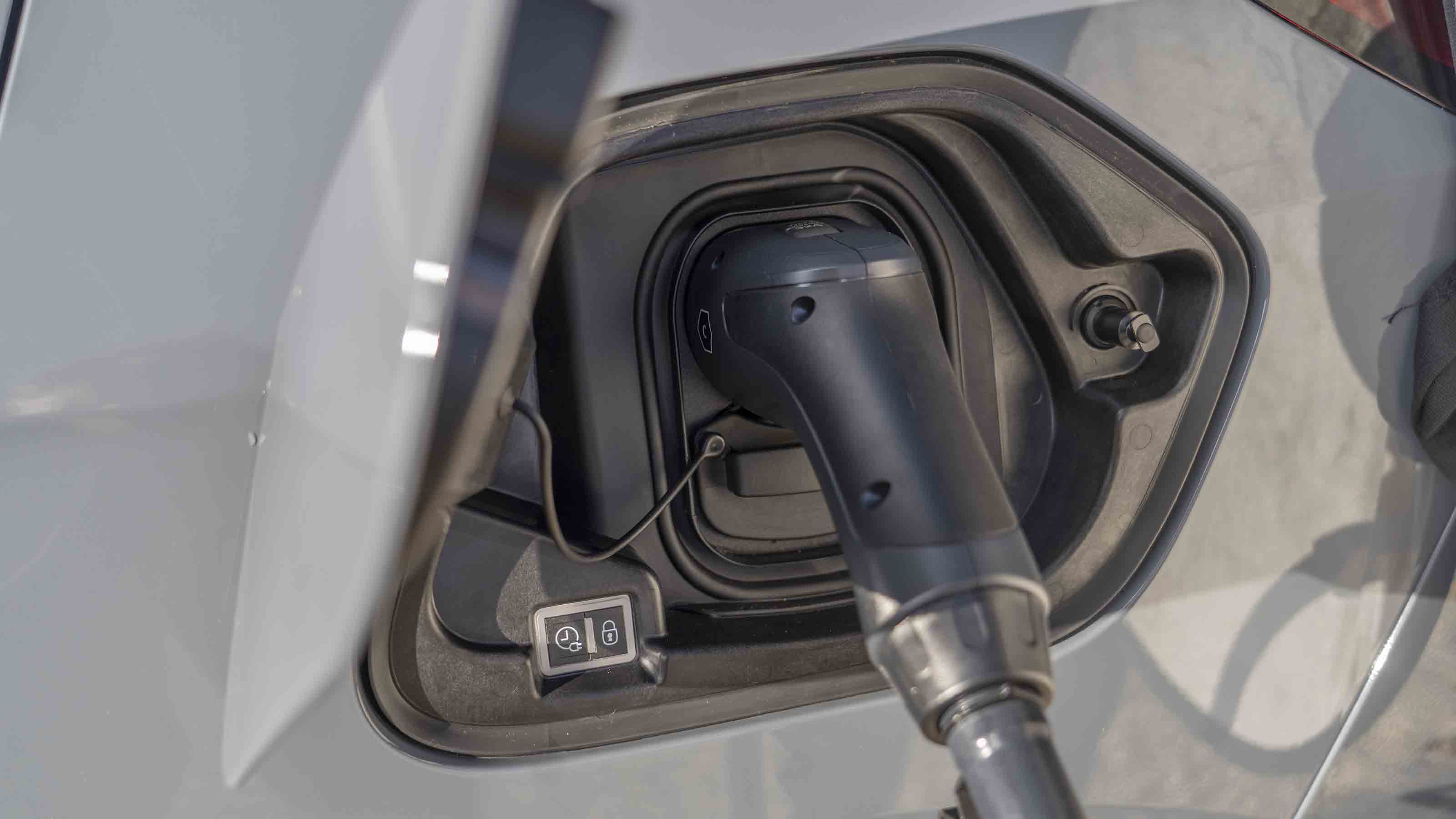 Vauxhall Corsa Electric plugged in