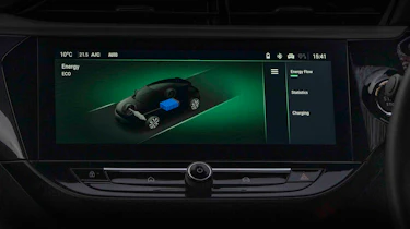 Vauxhall Corsa Electric infotainment Eco screen