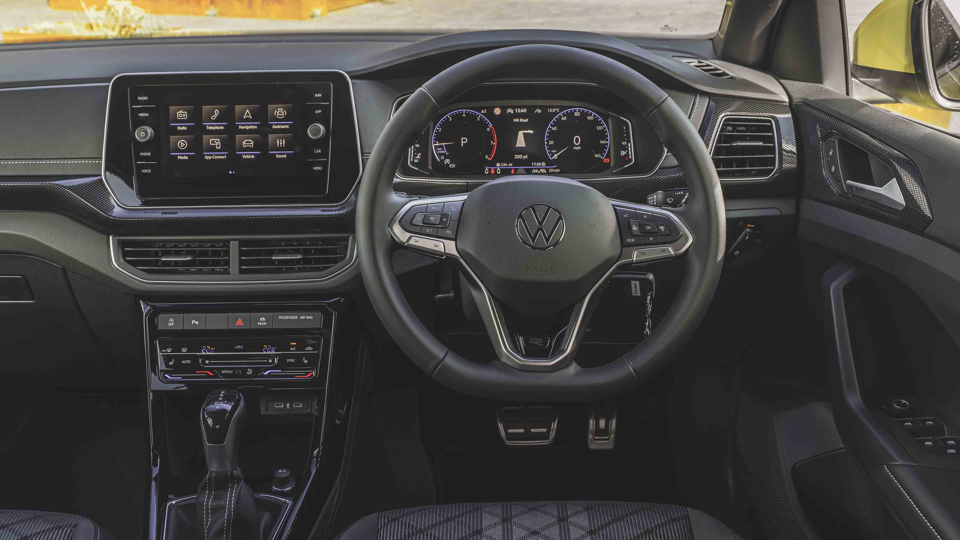 Volkswagen T-Cross - dashboard from the driver's side