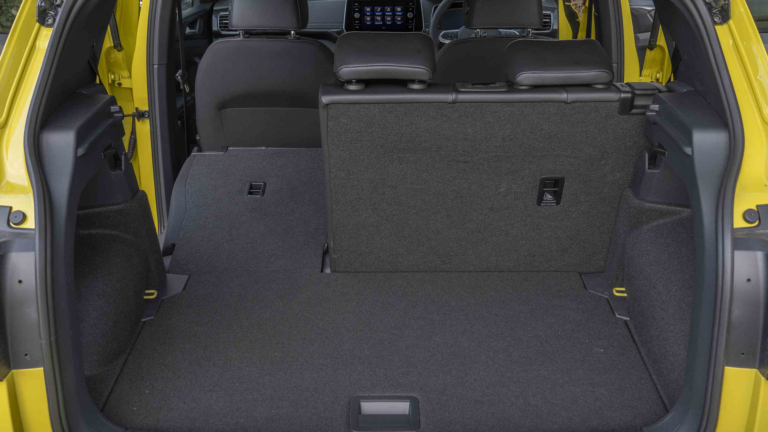 Volkswagen T-Cross - rear seats partially folded