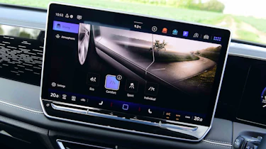 Volkswagen Tiguan - drive mode screen