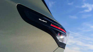 Volkswagen Tiguan - rear tail light 'IQ.LIGHT' badge detail
