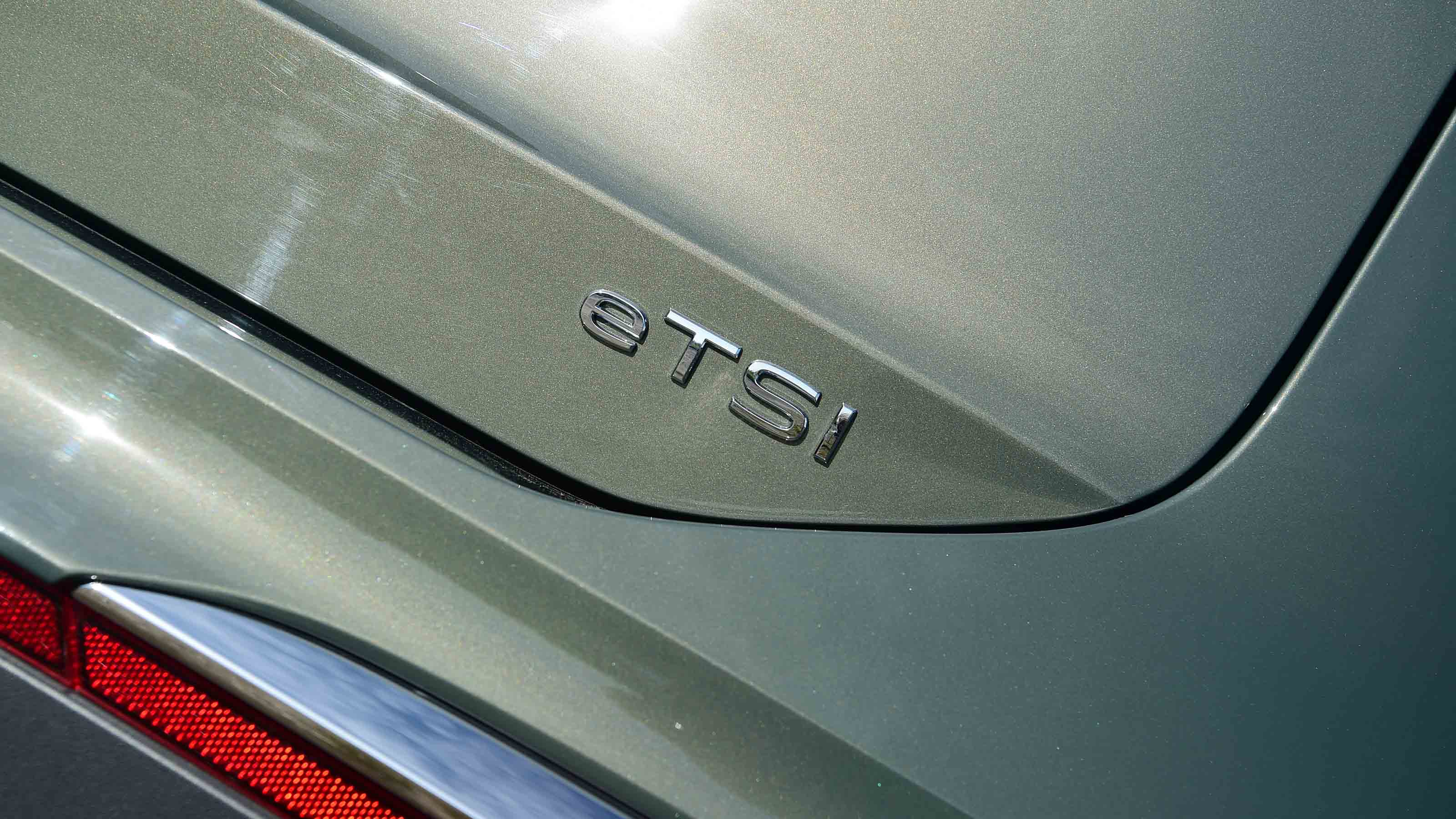 Volkswagen Tiguan - rear tailgate 'eTSI' badge detail