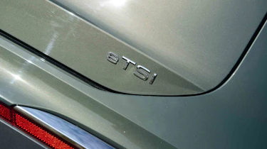 Volkswagen Tiguan - rear tailgate 'eTSI' badge detail