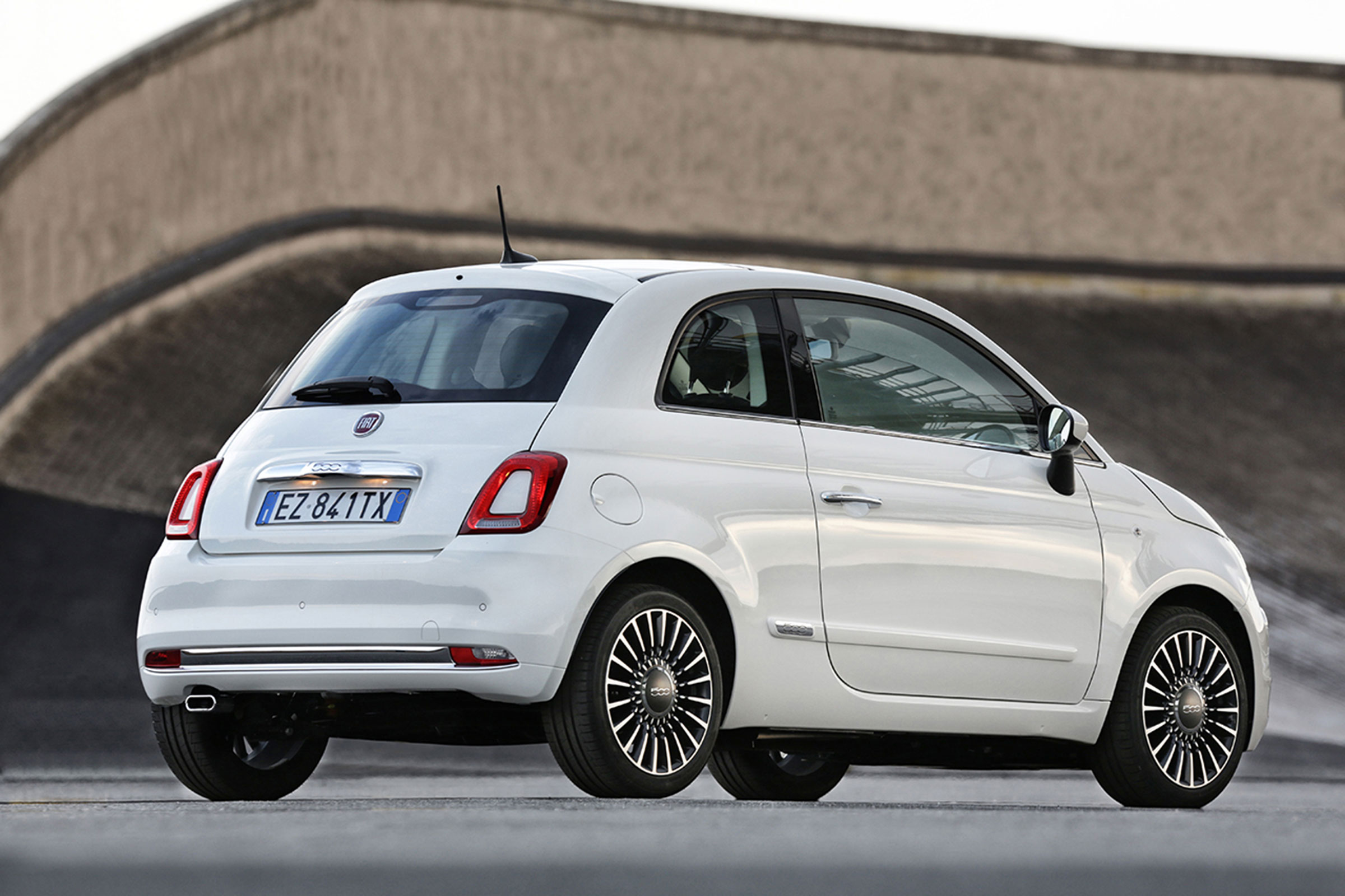 Fiat 500 facelift - rear static