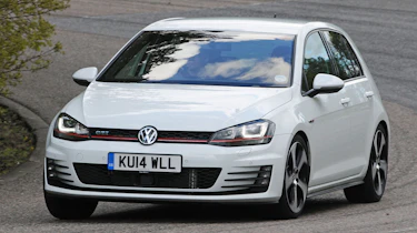Volkswagen Golf GTI cornering