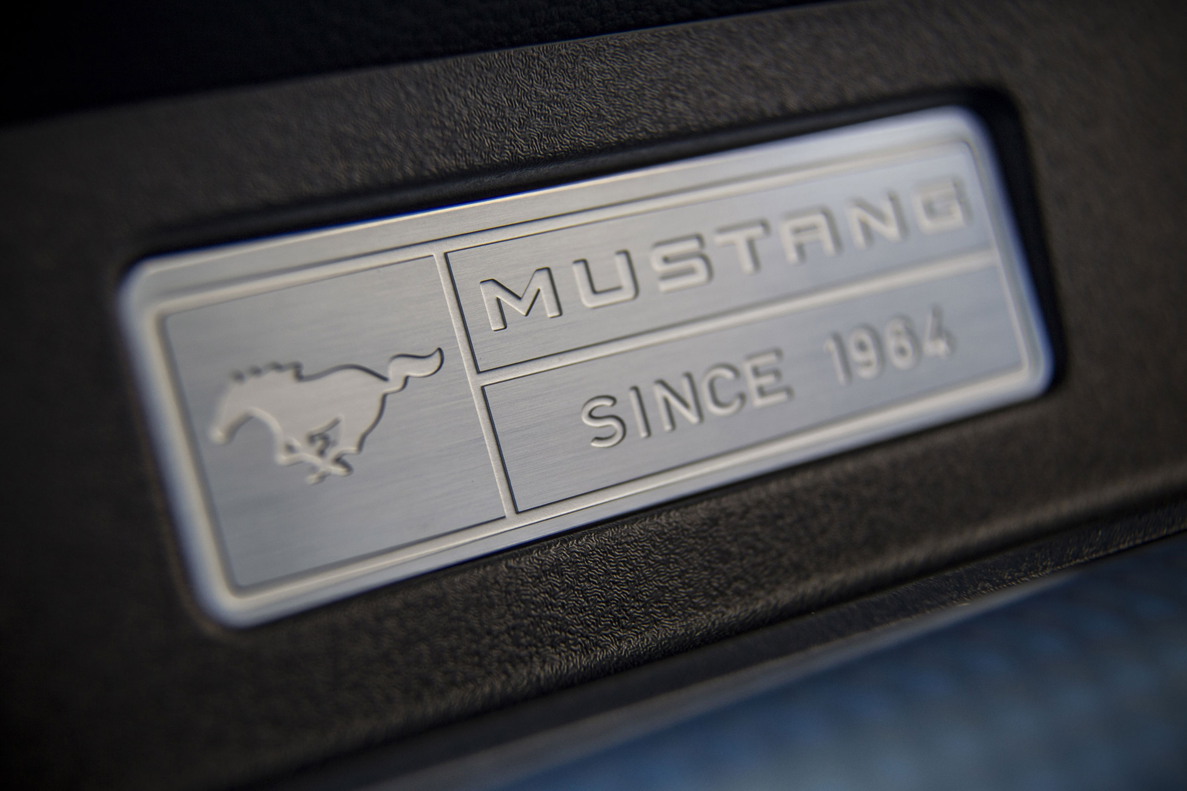 Ford Mustang interior detail