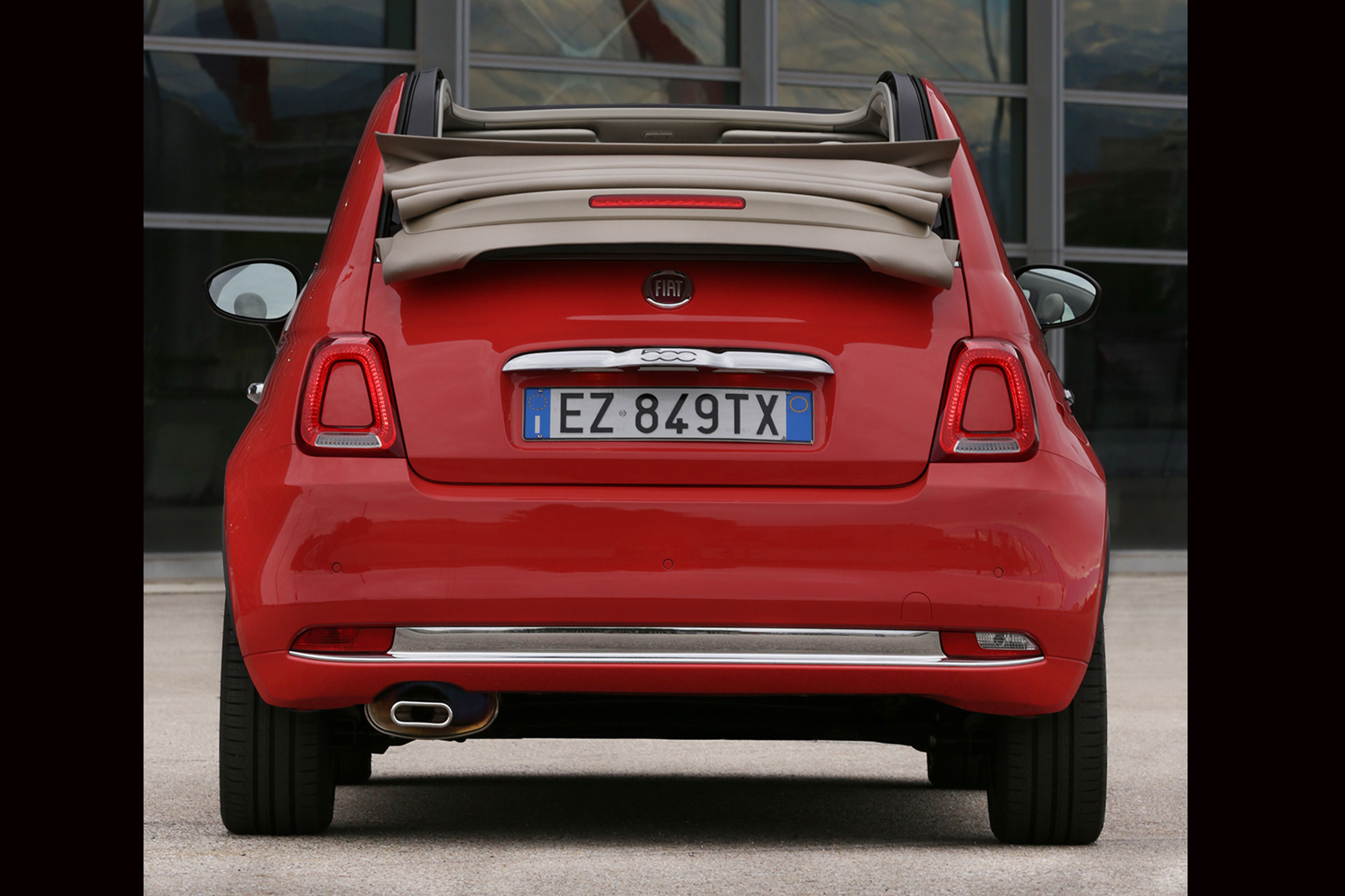 Fiat 500C facelift - rear
