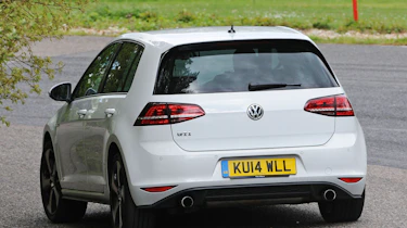 Volkswagen Golf GTI rear cornering