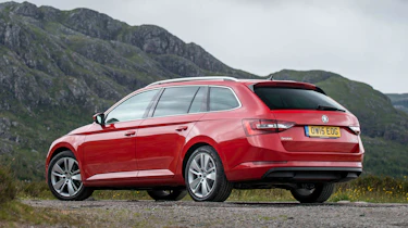Skoda Superb Estate - rear static