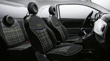 Fiat 500 facelift - cabin