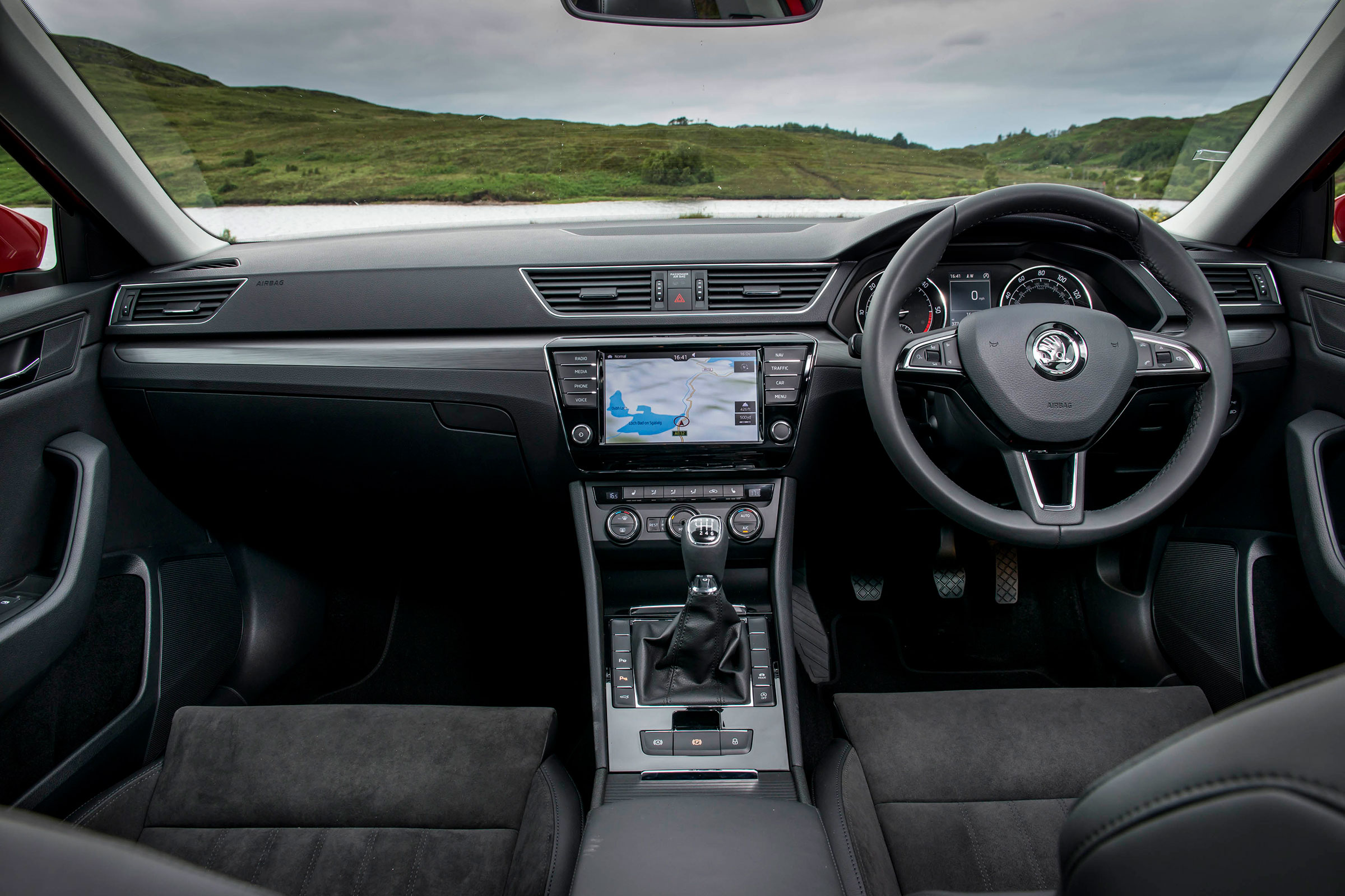 Skoda Superb Estate - interior